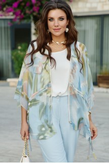 Vittoria Queen 27853/1-1 голубой, молочный, принт