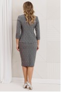 Мода Юрс 26-2768 серый жаккард