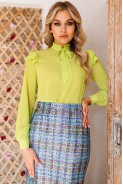 Мода Юрс 26-2811 голубой_салатовый