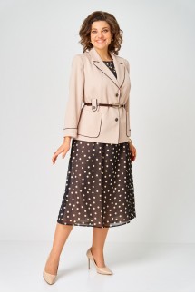 Карина Делюкс 1381 черно-бежевый