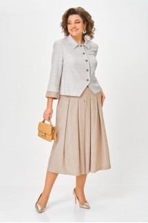 Карина Делюкс 1418 серо-бежевый