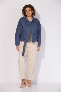 Liliana 1522-1507 синий-экрю