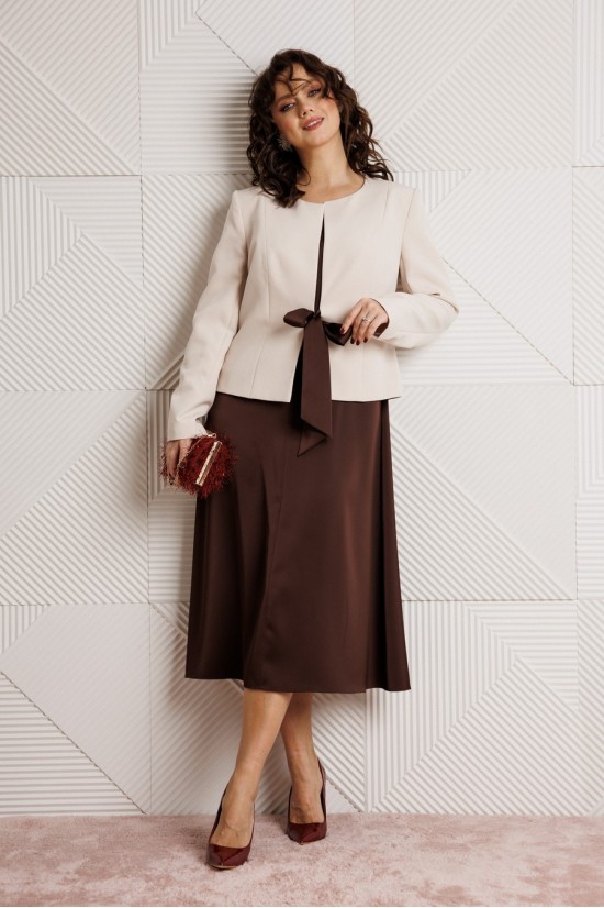 Mubliz 332 шоколад+беж