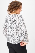 ABBI style 4027 белый с принтом