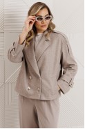 Мода Юрс 26-2965 серо-бежевый