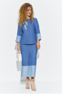 Euromoda 698 голубой