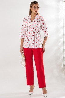 Anastasia 1333 бело-красный