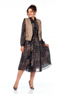 Милора-стиль 1380 шоколадная зебра