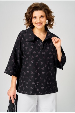 Michel chic 786 черный, зонтик