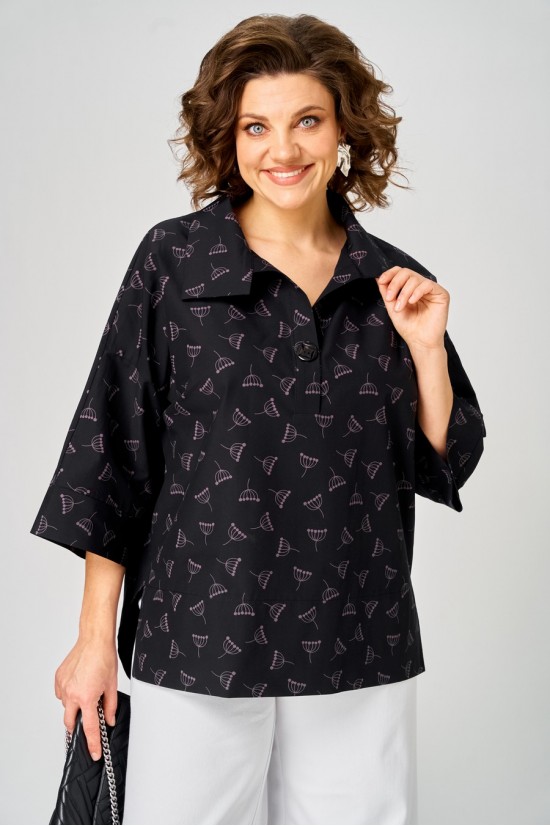 Michel chic 786 черный, зонтик