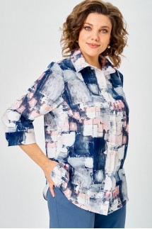 БелЭльСтиль 877 синий дизайн