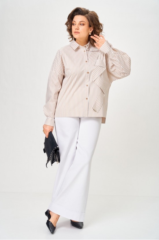 Michel chic 798 полоска бежевая