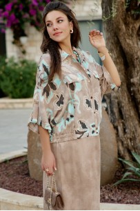 Vittoria Queen 28113бл какао, принт Vittoria Queen 28113бл какао, принт