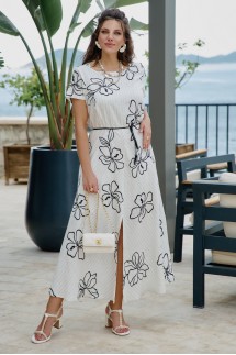 Vittoria Queen 29063 молочный, черный