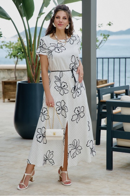 Vittoria Queen 29063 молочный, черный