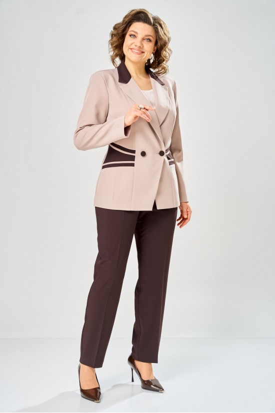 Anastasia Mak 1315 коричневый+пудра