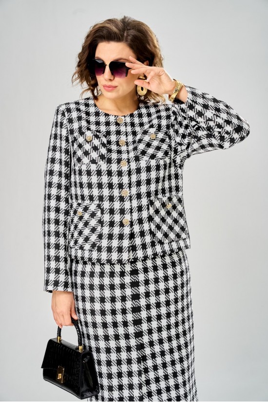 ANDINA CITY 4022-26 чёрный/белый