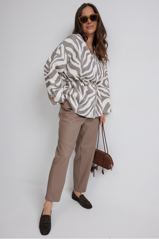 Магия моды 2698 коричневый, молочный