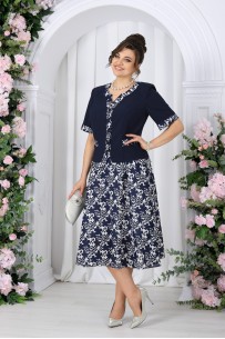 Ninele 5992 синий-цветы