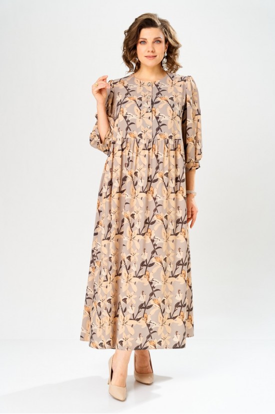 AXXA 55235 бежевый+серый