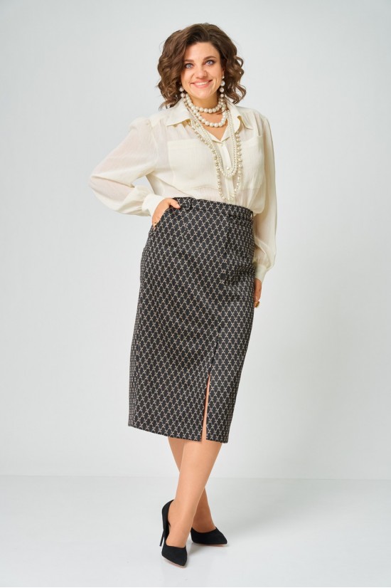 ANDINA CITY 1025-26 чёрный с бежевым