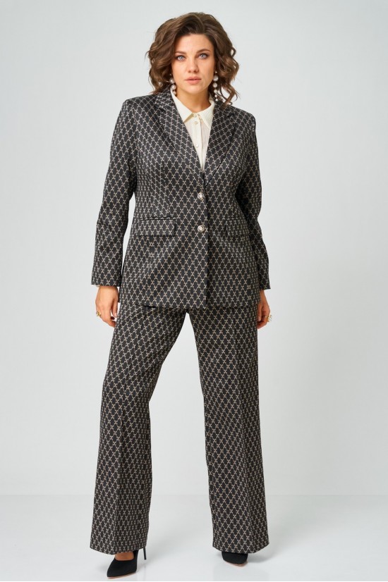 ANDINA CITY 9085-26 чёрный с бежевым