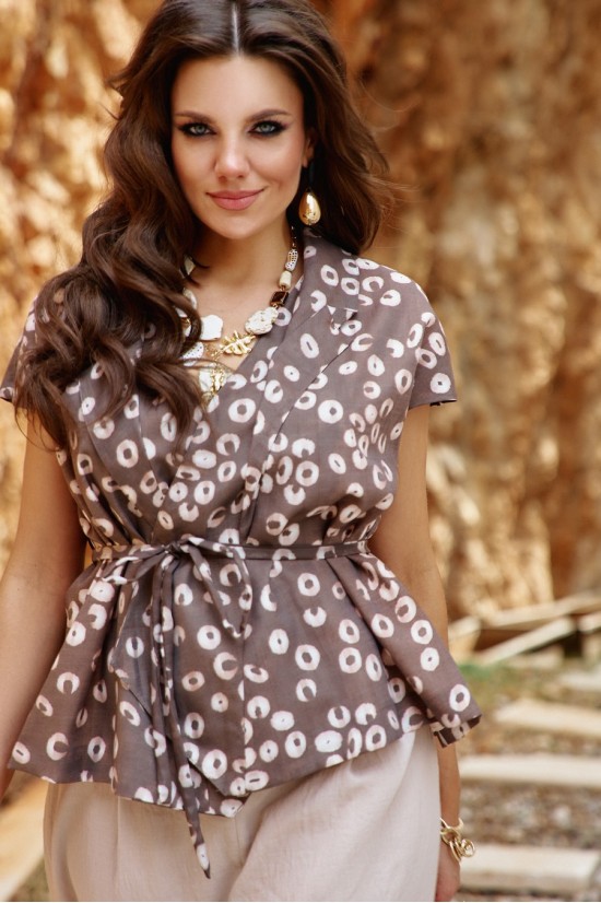 Vittoria Queen 28123ж коричневый, принт