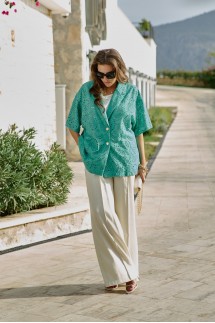 Vittoria Queen 28763бр бежевый с зеленью