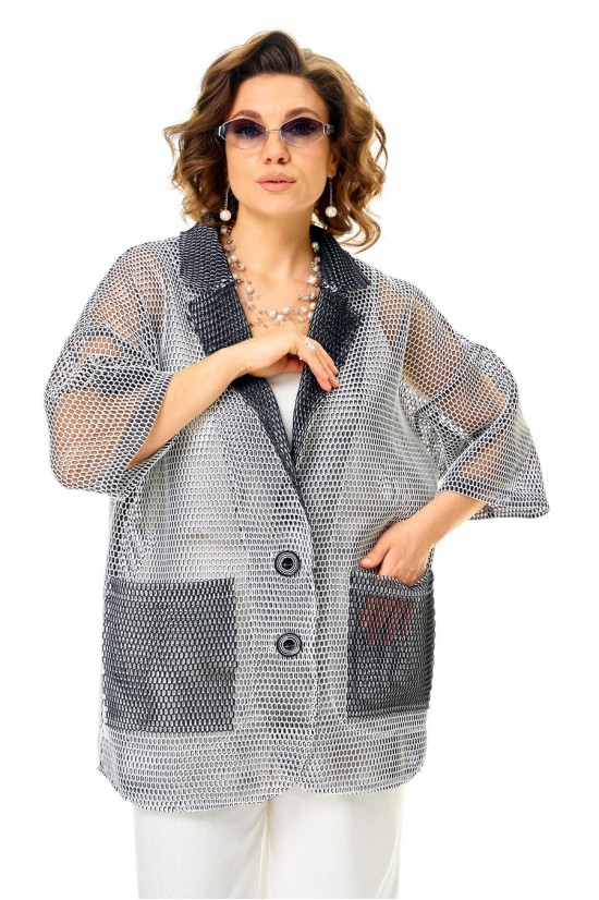 Anastasia 1349 молочно-графитовый