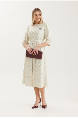 Elady 4712 молочный, в клетку Elady 4712 молочный, в клетку