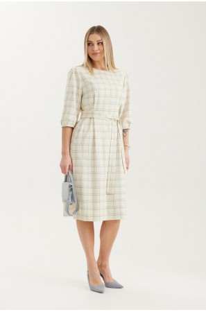 Elady 4709 молочный, в клетку Elady 4709 молочный, в клетку