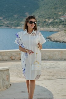 Vittoria Queen 28343 молочный принт