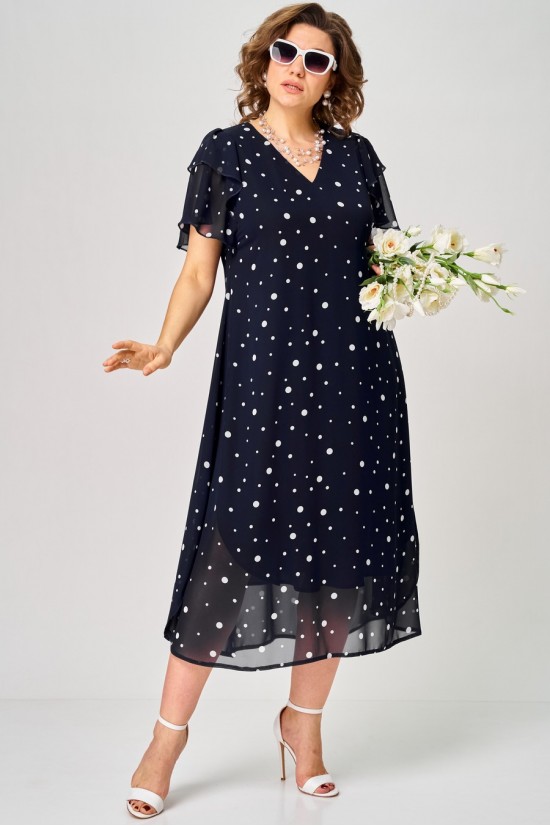 EVA GRANT 7116 синий горох