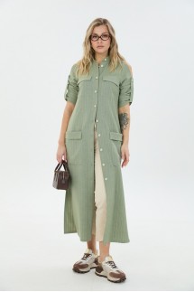 LM.Wear 8032 зеленая  полоска