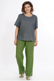 Alani Collection 2522 серый+зеленый