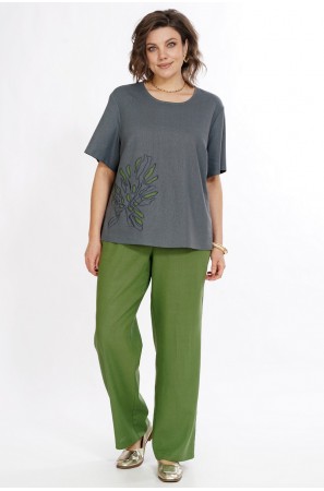 Alani Collection 2522 серый+зеленый Alani Collection 2522 серый+зеленый