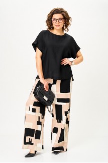 Michel chic 1384 песочно-черная графика