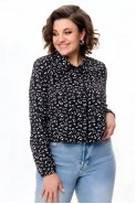 ABBI style 4028 черный с принтом