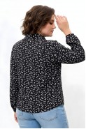 ABBI style 4028 черный с принтом