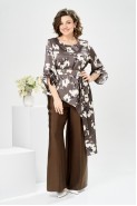 Romanovich Style 2-2750 цветы/коричневый