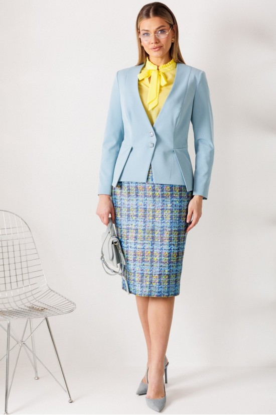 Мода Юрс 26-2811 голубой_желтый