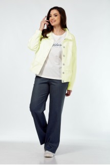 Милора-стиль 1319 лимонный   с синим