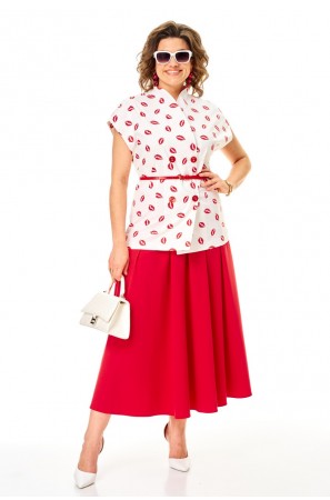 Anastasia 1354 бело-красный