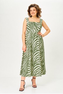 Anastasia Mak 1268 зелёный+молочный