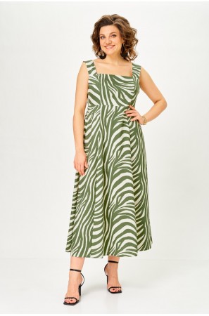 Anastasia Mak 1268 зелёный+молочный