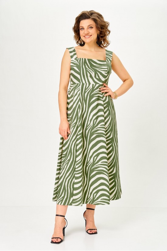 Anastasia Mak 1268 зелёный+молочный