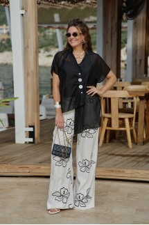 Vittoria Queen 29093бр черный, молочный