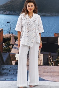 Vittoria Queen 29233 молочный, цветочный принт