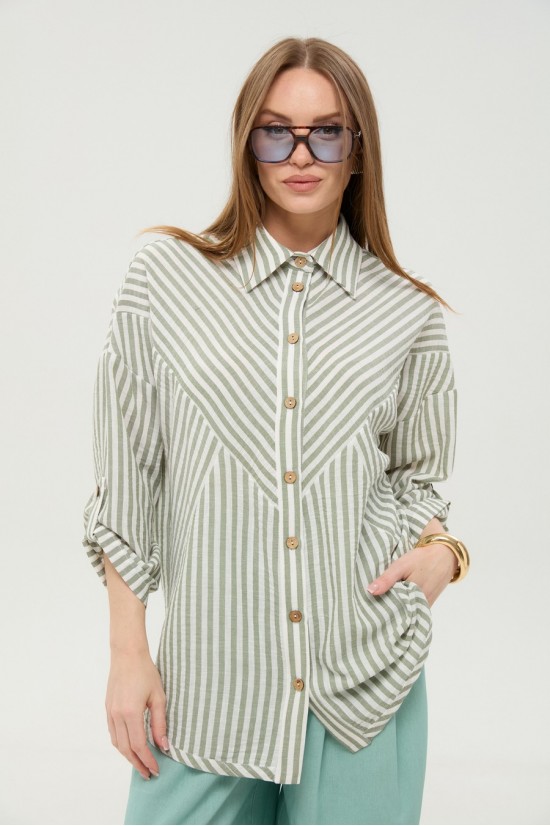 NIKVA 953-5 мятные полосы