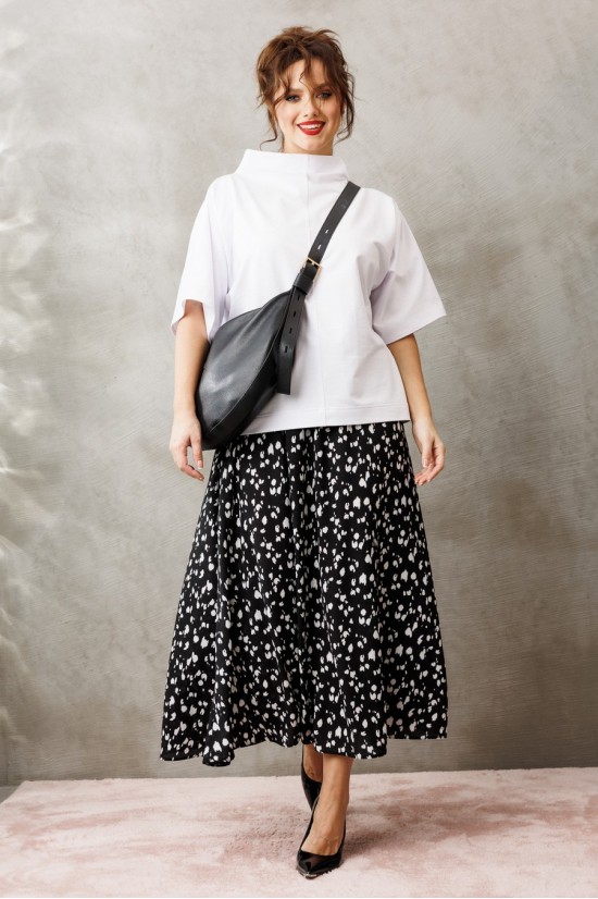 Anastasia 1316 бело-черный